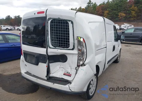 2017 Ram Promaster City Tradesman Slt из США, поврежденный, VIN ZFBERFBB0H6D87208